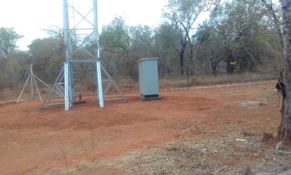 Rural Concreteless Lattice Tower - Ground level site completion