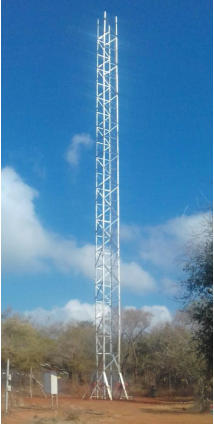 Rural Concreteless Lattice Tower