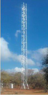 Rural Concreteless Lattice Tower