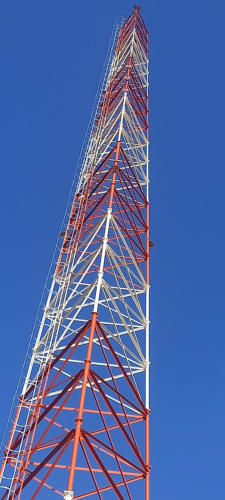 54m Tubular 3 legged rebuild tower