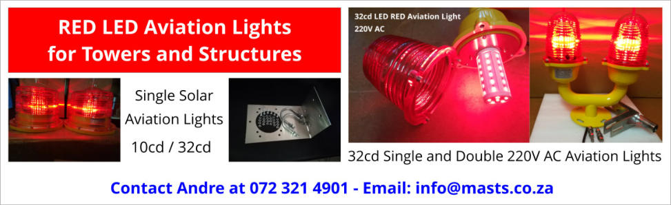 RED LED Aviation Lights