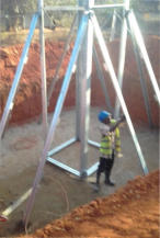 Rural Concreteless Lattice Tower