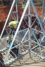 Rural Concreteless Lattice Tower